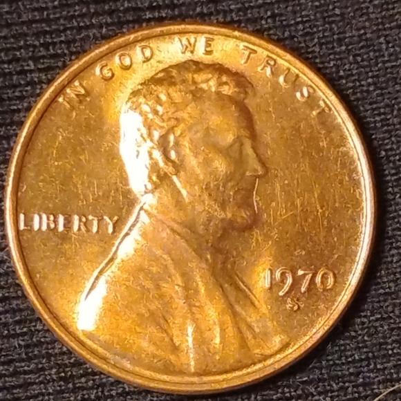 🔥1970 S Double Die Obverse Lincoln Penny,🔥 In ABSOLUTE BRILLIANT Condition!💯 - Picture 6 of 11